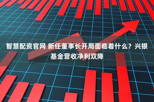 智慧配资官网 新任董事长开局面临着什么？兴银基金营收净利双降